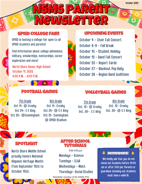 October Newsletter